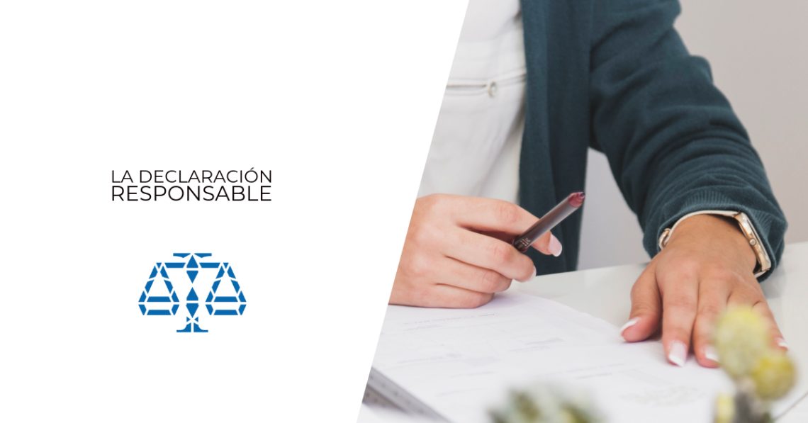 La declaración responsable